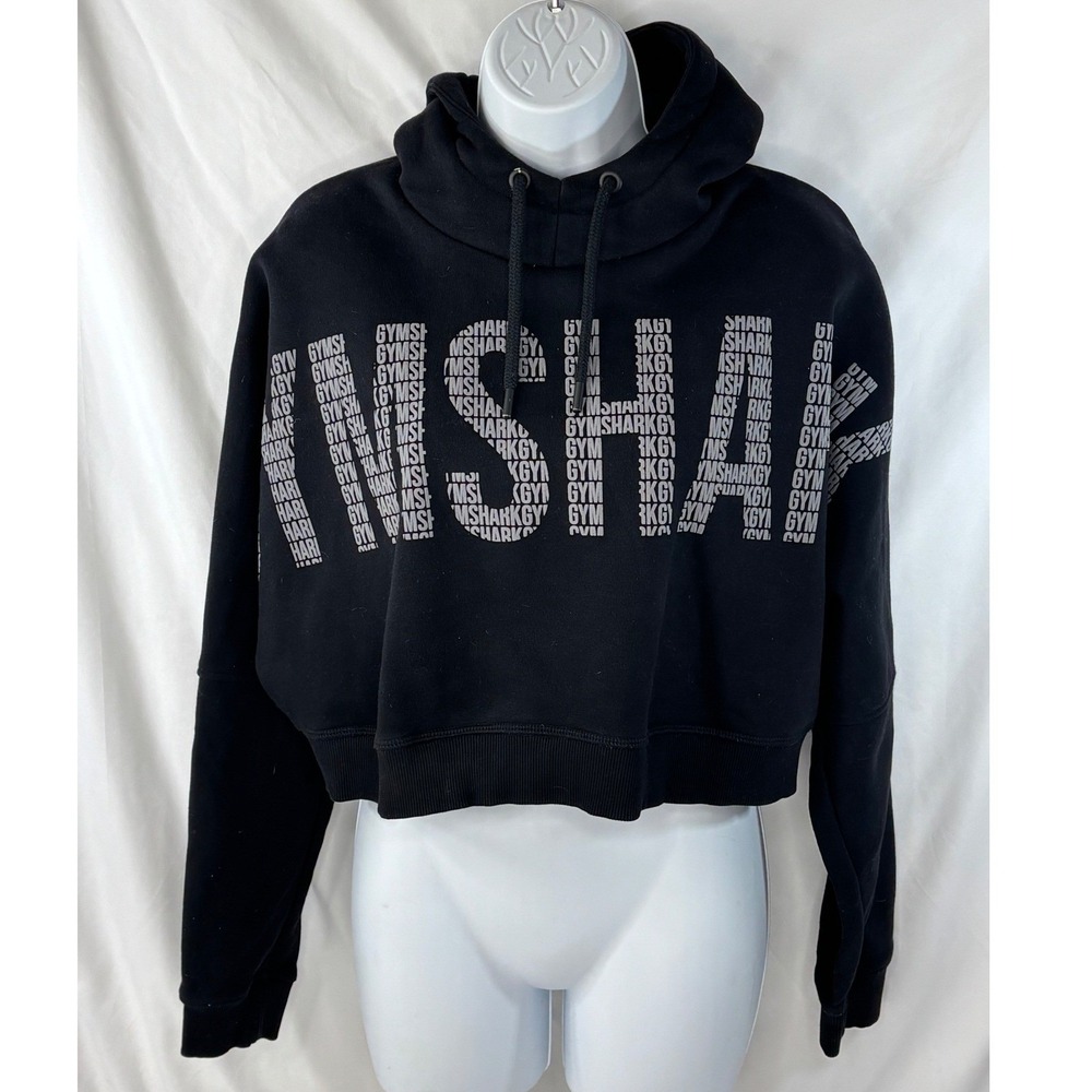 Gymshark Repeat Print Crop Pullover size L